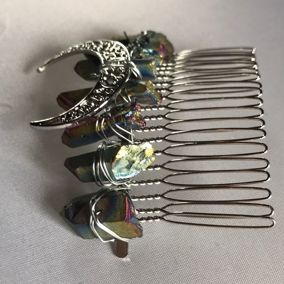 new. crystal hair comb - Picture 4 of 5